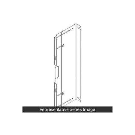 Hammond Barrier Kit, 33 in. H x 11-1/4 in. W x 1 in. L, Steel BKWM3612